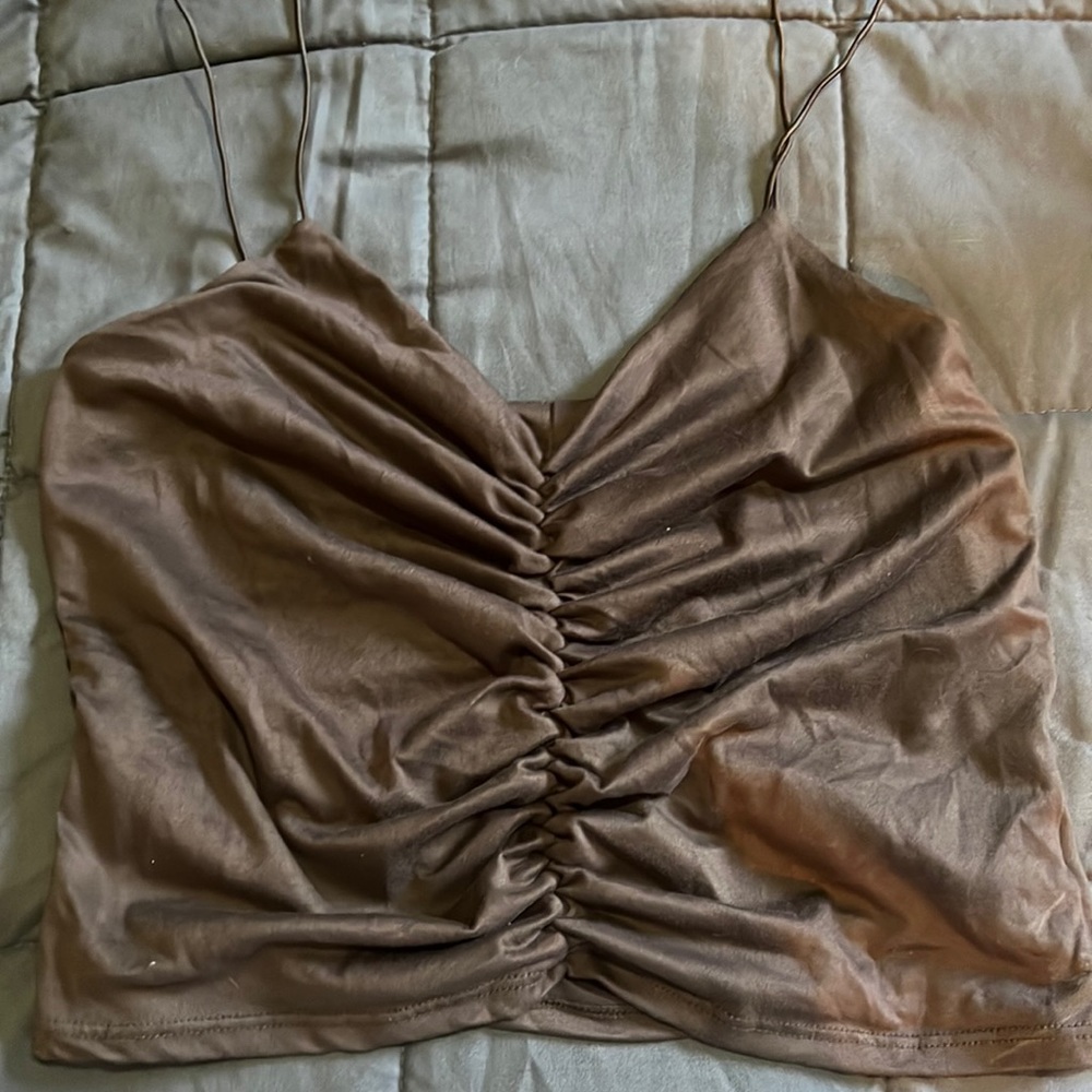 Brown Cami Tank from Gaze